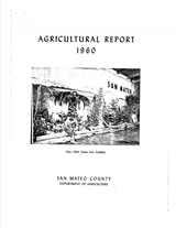 1960 agricultural report